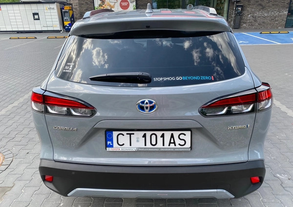 Toyota Corolla Cross cena 162000 przebieg: 7863, rok produkcji 2022 z Toruń małe 46
